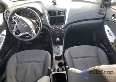 2013 Hyundai Accent Gls from USA, damaged, VIN KMHCU5AE9DU100875